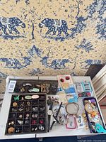 overview of entire lot on table