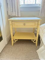 Front view of Thomasville nightstand