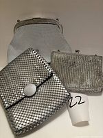 All three purses front view