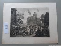 Full sheet showing engraving and margins