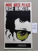 Front view of full poster showing graphics and text