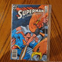 Front cover of Superman vs the Viking from Valhalla comic issue #94