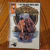 Front cover of sealed Marvel Tarzan of the Apes #1 comic