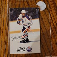 Front of Wayne Gretzky Esso All-Star card in sleeve