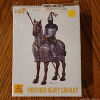 Front of shrink-wrapped HaT Parthian Heavy Cavalry box