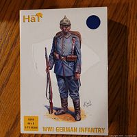 Front of HäT WWI German Infantry model kit box
