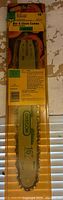 Front view of sealed Oregon 16-inch bar & chain combo package
