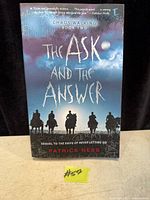 Front cover of 2010 paperback The Ask and the Answer by Patrick Ness