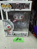 Front view of boxed Funko Pop! Venomized Ultron #596
