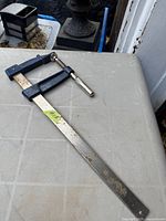 Overall view of F-style bar clamp