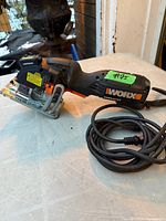 Full view of Worx VersaCut compact saw with cord