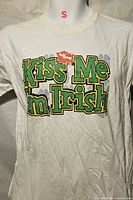 Front view showing full graphic and size reference