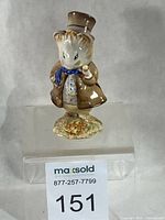 Front view of Beswick Amiable Guinea Pig figurine