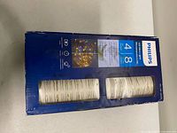 Front of Philips LED Micro Lights box showing product and quantity