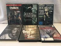 All six DVD cases front view