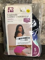 Front of retail package showing branding and product style