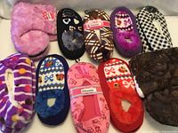 Overview of all ten pairs in assorted colours and patterns
