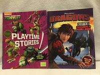 Front covers of both children’s books