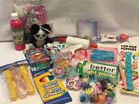 Full lot overview showing all packaged items