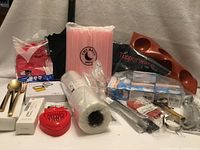 Group shot of all kitchen items in lot