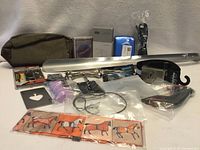 Group shot of entire lot showing all accessories