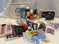 Group shot of all items in lot