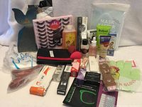 All items laid out together