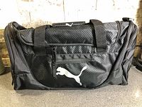 Front view showing full bag and logo