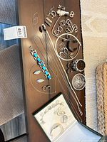 table view of entire jewellery assortment