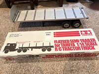 Assembled trailer and box overview