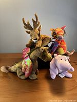 Group image of all four Beanie Babies