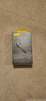 Front of sealed retail box showing Jabra Talk 45 headset image and branding