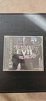Front of Resident Evil 3: Nemesis PS1 jewel case.