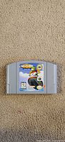 Front view of Wave Race 64 Nintendo 64 cartridge