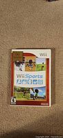 Front cover of Wii Sports game case