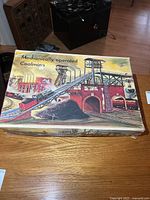 Box lid showing title and artwork