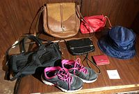 All seven accessories arranged together