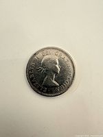 Obverse showing Queen Elizabeth II profile