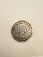 Obverse showing Queen Elizabeth II bust