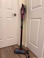 vacuum fully assembled and standing upright
