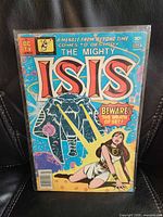 Front cover of The Mighty Isis #3 in protective sleeve