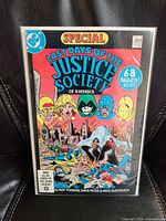 Front cover of bagged comic showing title, artwork, overall condition
