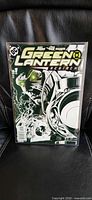 Full front view of Green Lantern Rebirth #1 comic in bag and board