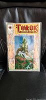 Front view of Turok Dinosaur Hunter #1 in sleeve