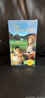 Front view of sealed Anne of Green Gables VHS showing artwork and anniversary badge