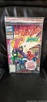 Front view of sealed Amazing Spider-Man Annual #27 comic