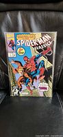 Front cover of Spider-Man Classics #1 in bag and board