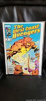 Front view of bagged West Coast Avengers #6 comic