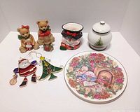 All eight items arranged front view