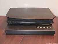 Studio Pro pencil box with zippered office organizer on top